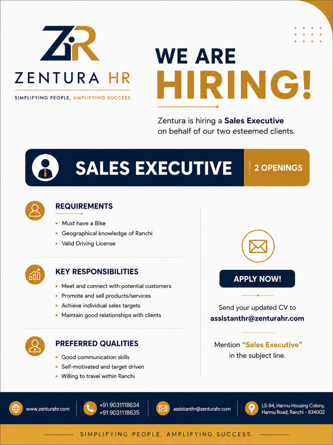 SALES EXECUTIVE