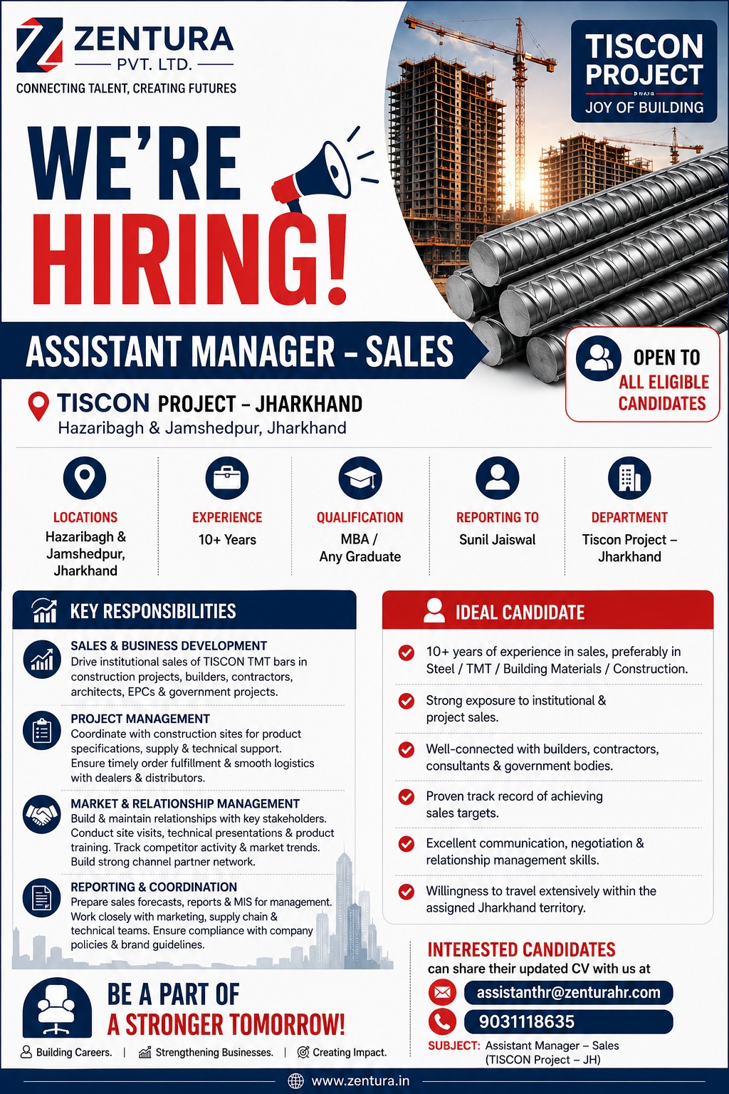 Assistant Manager - Sales